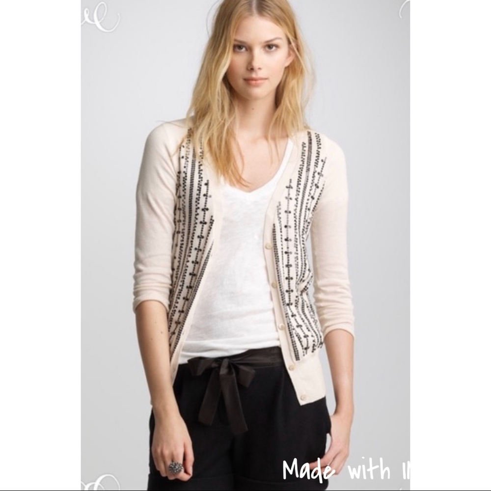 J. Crew Pima Wool Blend Cardi